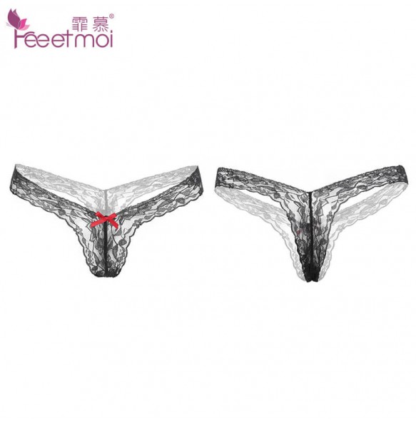 FEE ET MOI Butterfly Lace Women Panties (Black)